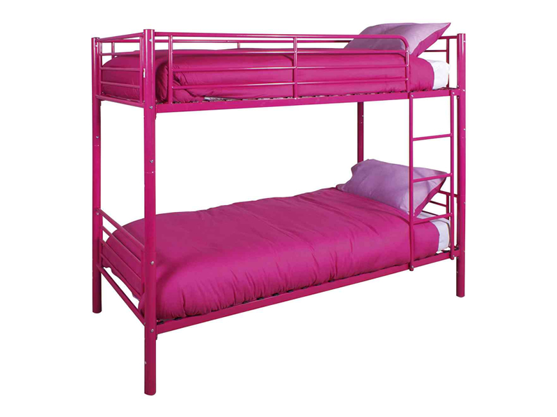 white gloss bunk beds