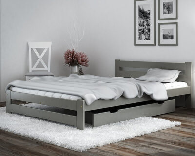 Xiamen Bed Grey
