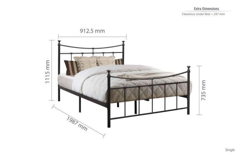 Lace Metal Bed Bristol Beds Divan beds, pine beds, bunk beds, metal