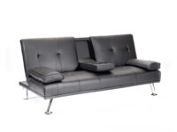 Cinema Sofa Bed Black