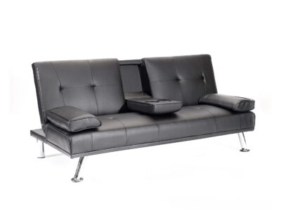 Cinema Sofa Bed Black